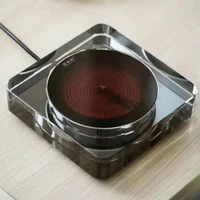 Crystal electric clay stove light luxury tea  set glass kettle  special wireless remote control intelligent  maker 1