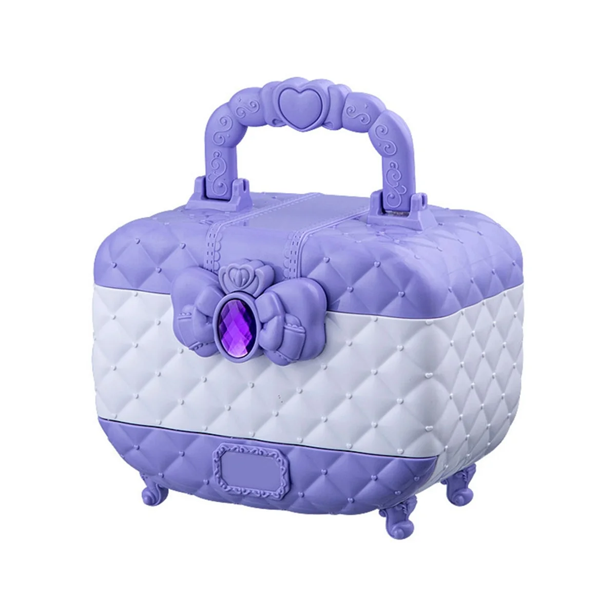 BAAU Princess Cosmetic Toy Set Safe Cosmetic Toy for Girl Non-Toxic Beauty Set Washable Fashion Makeup Birthday Gift
