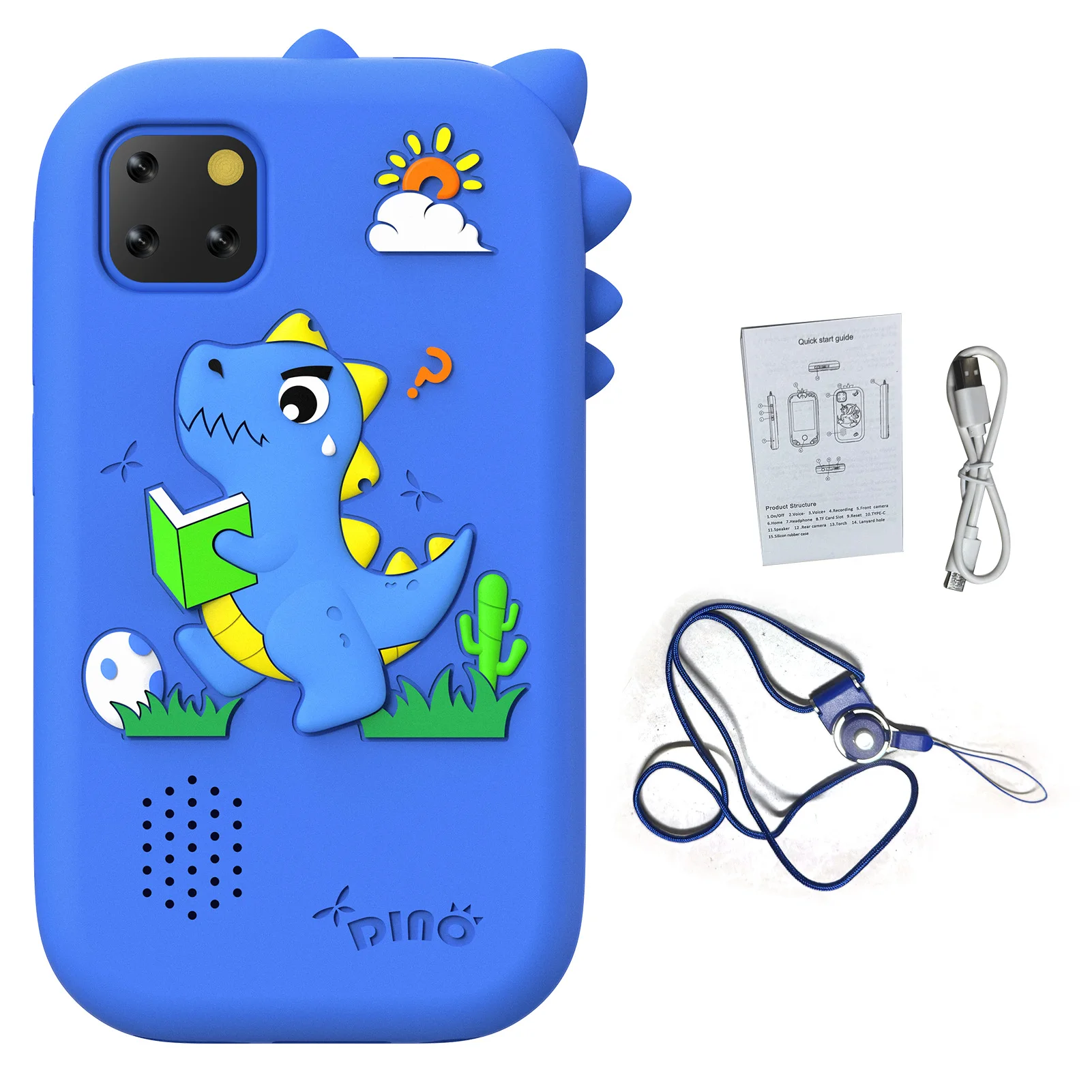 2.8-Inch Touchscreen Kids Multifunctional Smart Device with Games, Camera, and 32GB Storage