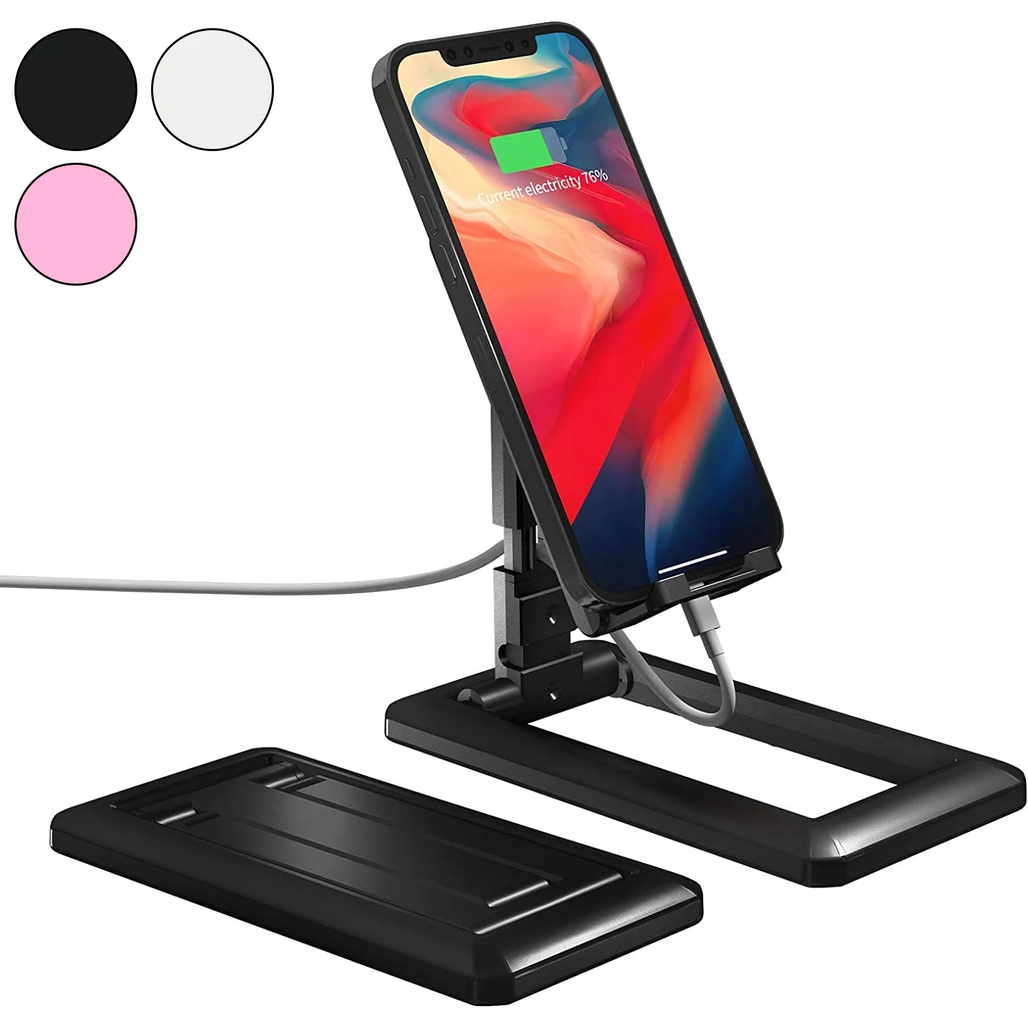 Zerodis Retro TV Phone Stand - Desktop Mobile Holder With Vintage Design, Phone Screen Magnifier