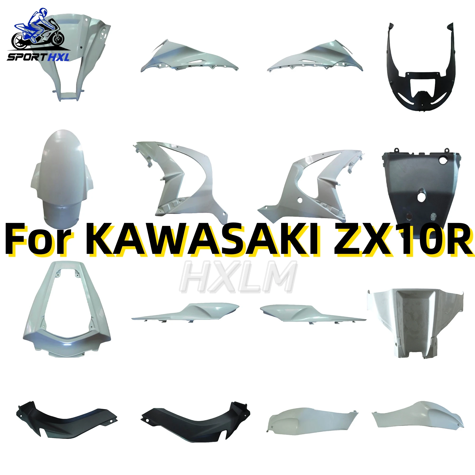 Motorcycle Accessaries Fairings Kit For KAWASAKI Ninja ZX10R 11 - 15 ZX-10R ZX 10R 2011 2012 - 2015Unpainted Bodywork Set
