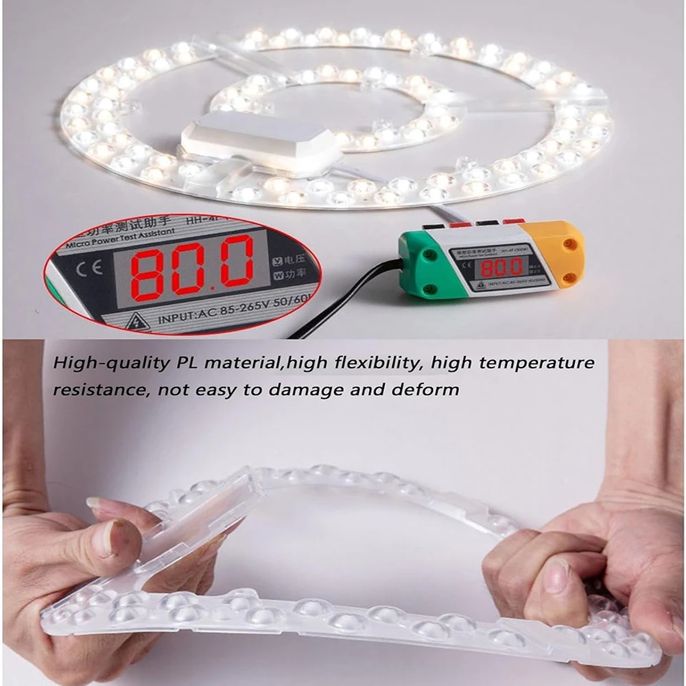 Led Panel Ceiling Light 48W 96W 120W Panel Led Round Replacement Module AC220V-240V Stepless Dimmable Led Module 4