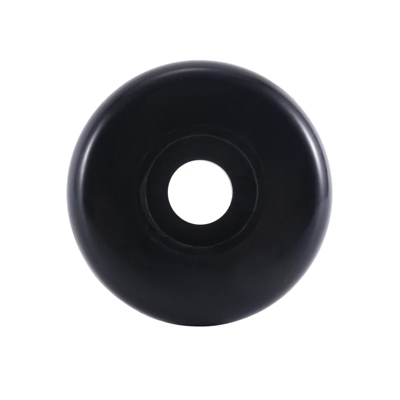 A68P-55Mm X 18Mm 수하물 가방 교체 바퀴, PU 회전 캐스터 휠 탄소강 베어링 수리 키트 검정색