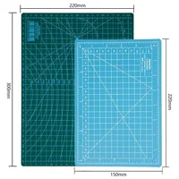 Durable Handmade Cutting Mat Board A4 A5 Student Art Paper Cutter Leathercraft PVC Workbench Self-Healing Diy Sewing Cutting Pad 6