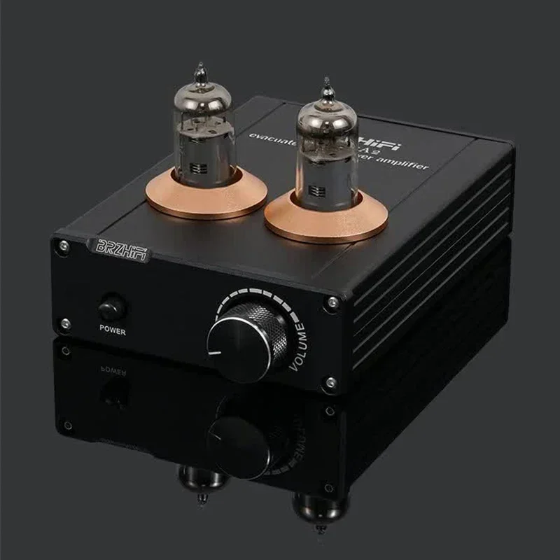 真空管プリアンプ、ステレオオーディオプリアンプ、12v2aビル、hifi