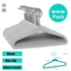 10/20/30 Pack Non-Slip Velvet Kids Hangers For Jackets, Pants, Dress Clothes Hangers For Clothes Home Colgador De Ropa Tdh 1