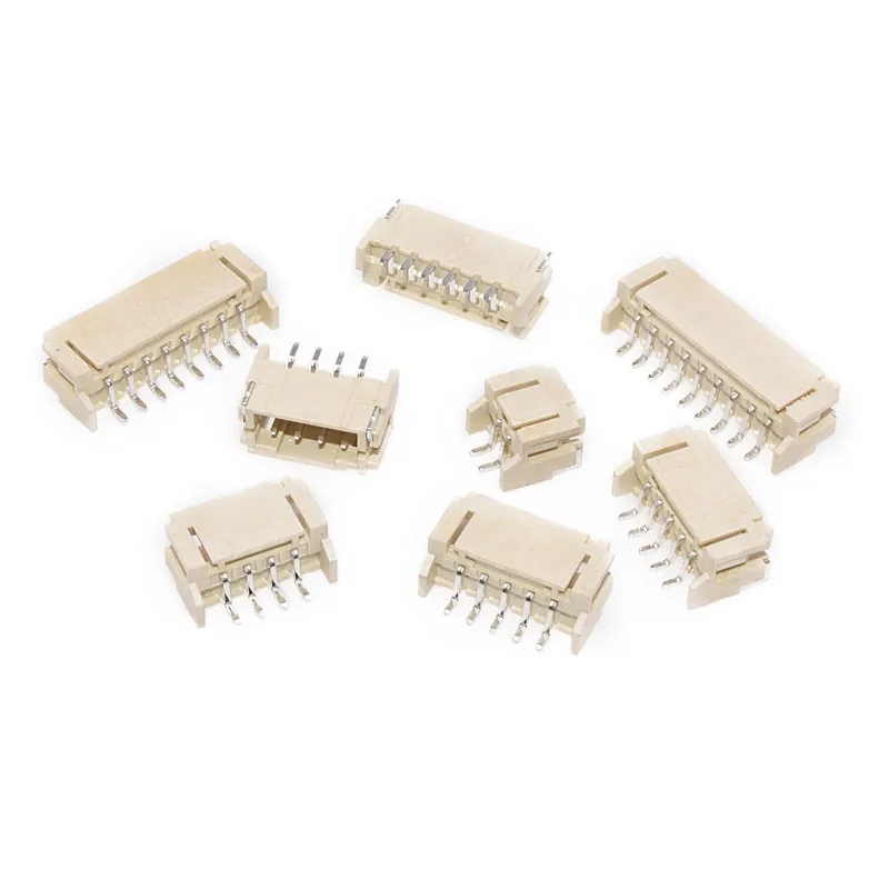 

100/50Pcs PH2.0 Pitch 2.0mm Horizontal Paste Horizontal Patch Socket Terminals SMD Wire Connector 2P 3P 4P 5P 6P 7P 8P 9P 10Pin