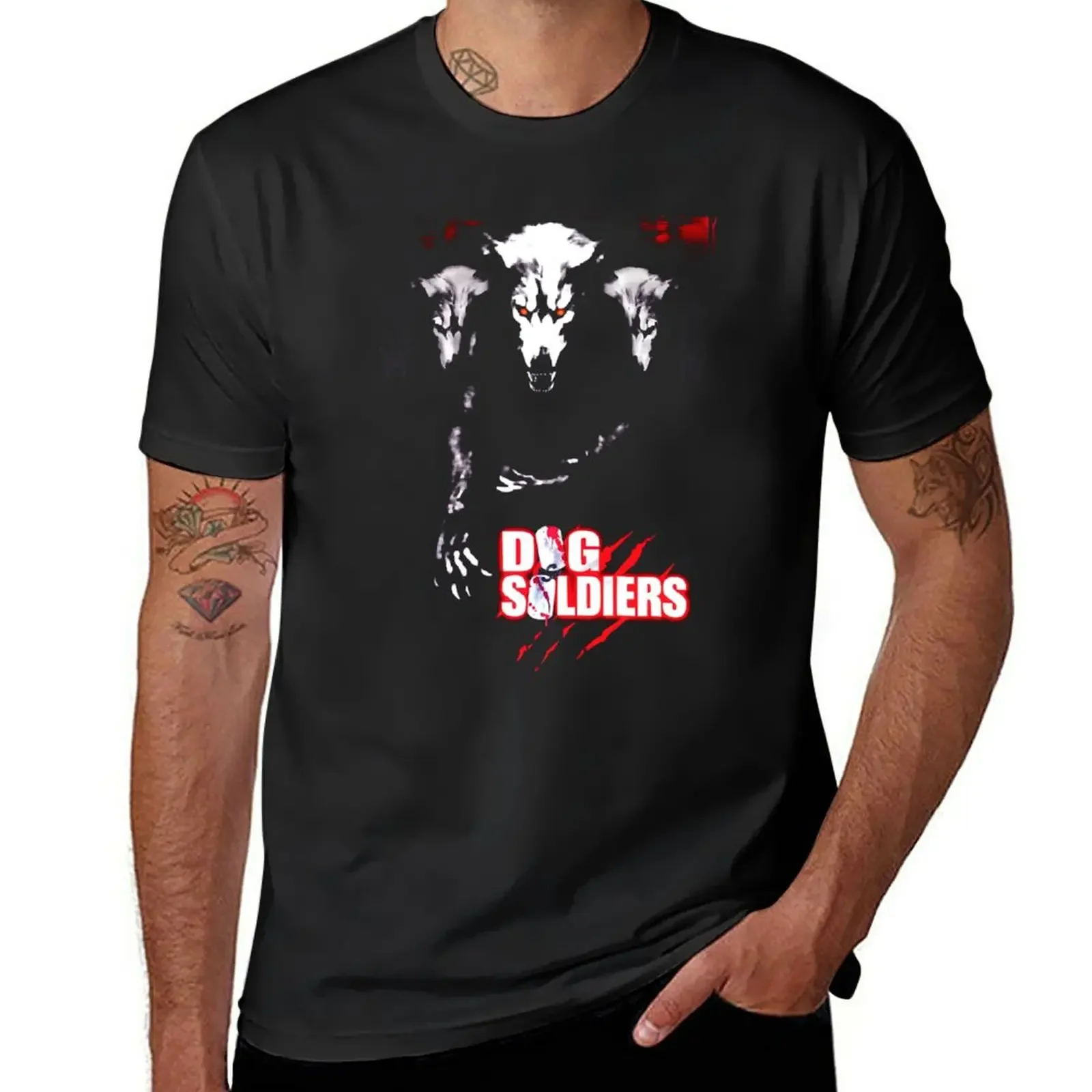 

Dog Soldiers T-Shirt for a boy cute tops plain plain t shirts men