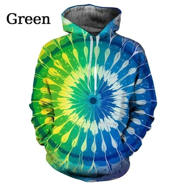 Sudadera con capucha con estampado 3D de tinta salpicada para hombre, sudadera con capucha de gran tamaño, estilo urbano, a la moda, para primavera y otoño