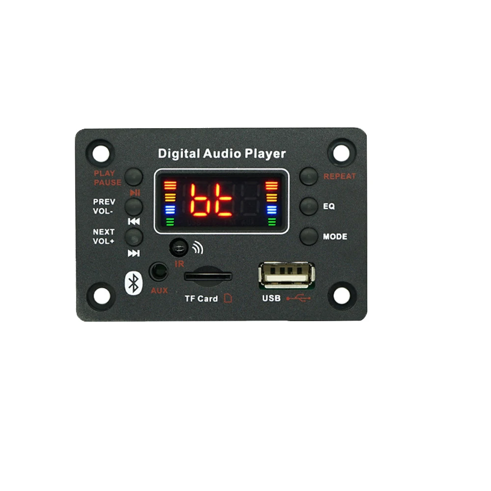 Bluetooth 5.0 MP3 Decoder Board Car Audio Module