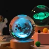 Unique 3D Crystal Ball Lamp with Galaxy and Planetary Projections USB Night Light for Cozy Atmosphere plasma ball 5
