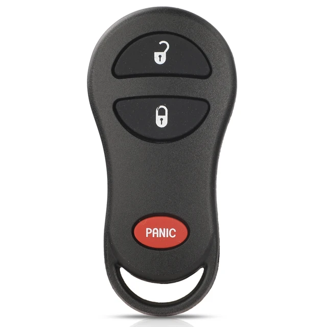 รีโมทรถยนต์ jingyuqin 433MHz รุ่น GQ43VT13T สำหรับ Chrysler Voyager Cruiser, Dodge Ram Dakota และ Jeep Cherokee 3