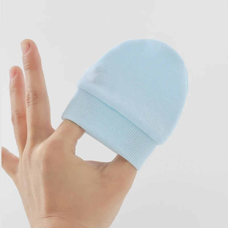 child safety seat Baby Anti Scratching Cotton Gloves Infant Hat Set Newborn Face Protection Scratch Mittens Breathable Cotton Warm Cap Baby Bonnet accessoriesbaby eating 