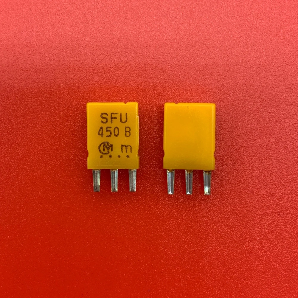 100PCS/세라믹 수정 발진기 필터 SFU450BL 450KHZ 450K 스트레이트 플러그 3 피트 TV 원격 제어