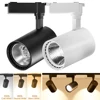 12/20/30W LED Track Light Fixture COB Track Lighting Wall Lamp Rail Spotlight Kitchen Clothing Store Ceiling Light 220V 레일조명 1