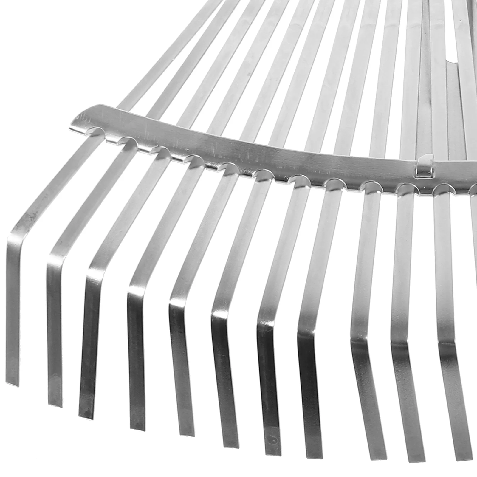 Stainless Steel Telescopic Handle Leaf Rake Carbon Grass Wire Wooden Garden Metal Rakes Leaves for Gardening Adjustable 5