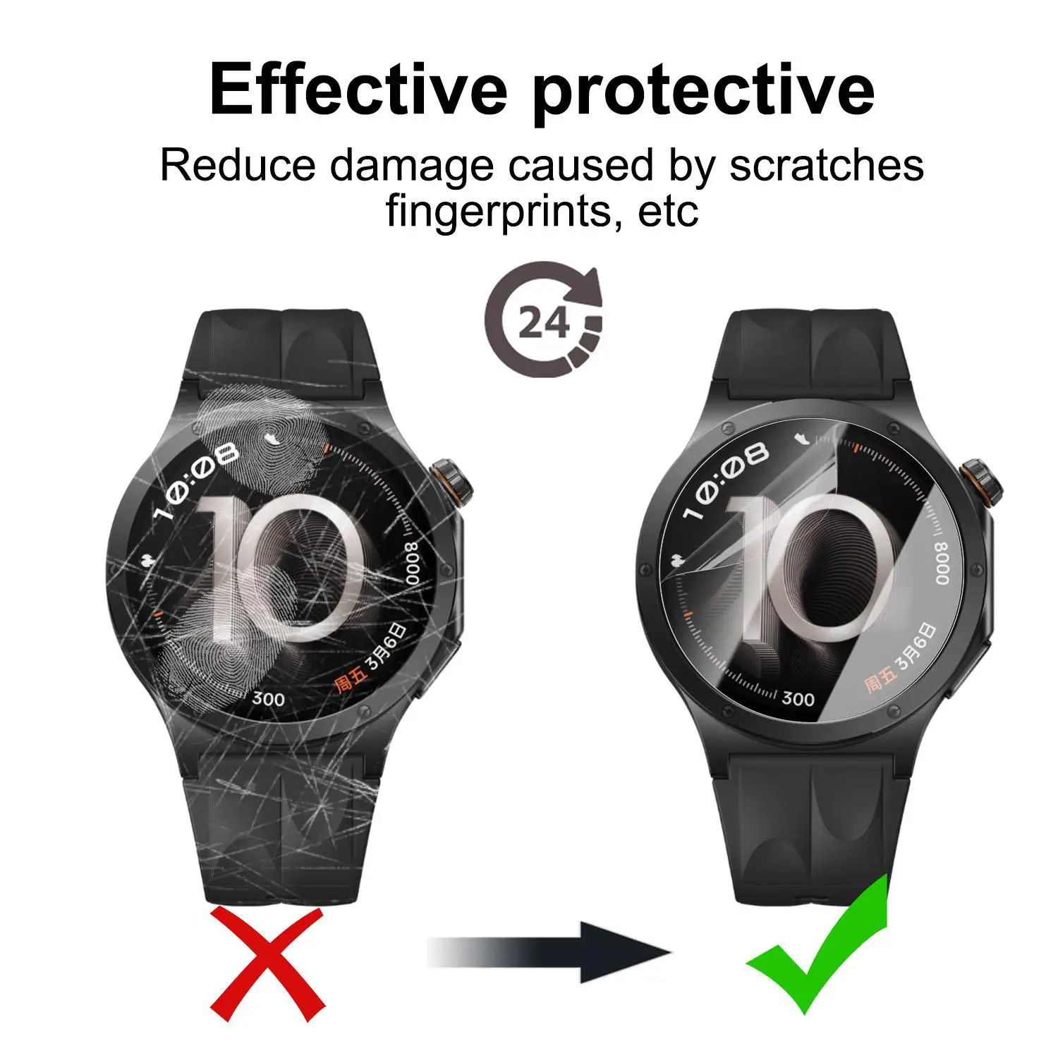Soft TPU Hydrogel Films Full Cover HD Clear Screen Protectors Film