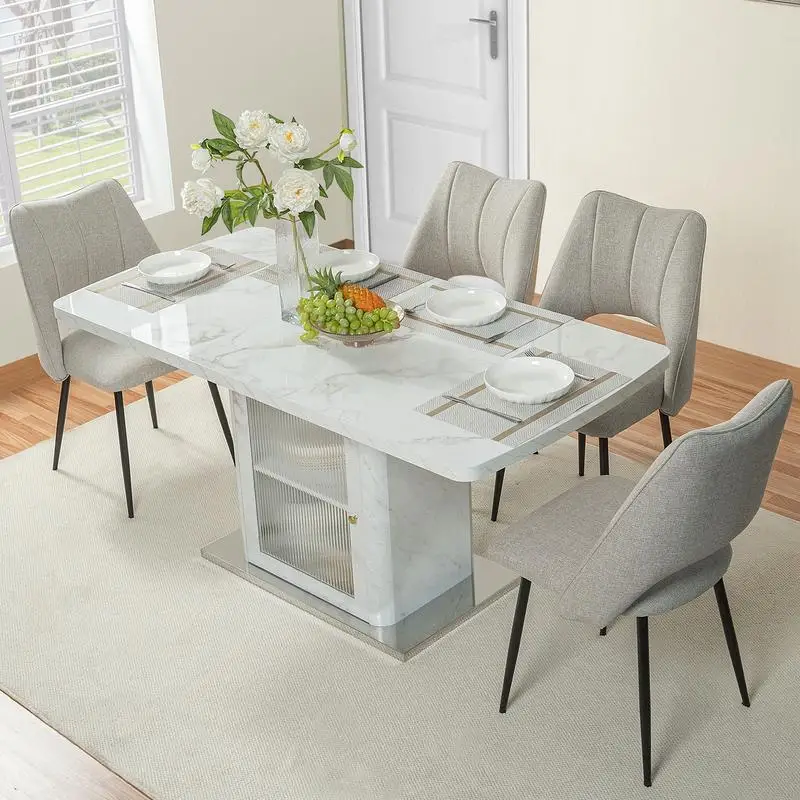 Expandable Marble Dining Table 1