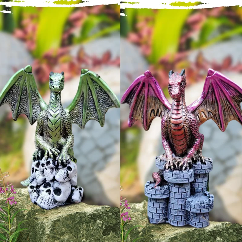 

Dinosaur Garden Statue Resin Dinosaur Figurine Ornament Outdoor Decoration Sculpture Portable Dinosaur Figurine Home Decorations