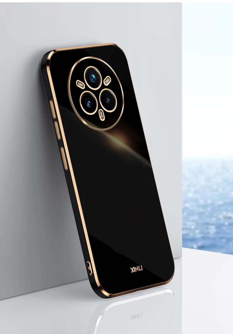 Luxury Plating Soft Silicone Candy Camera Protection Back Cover