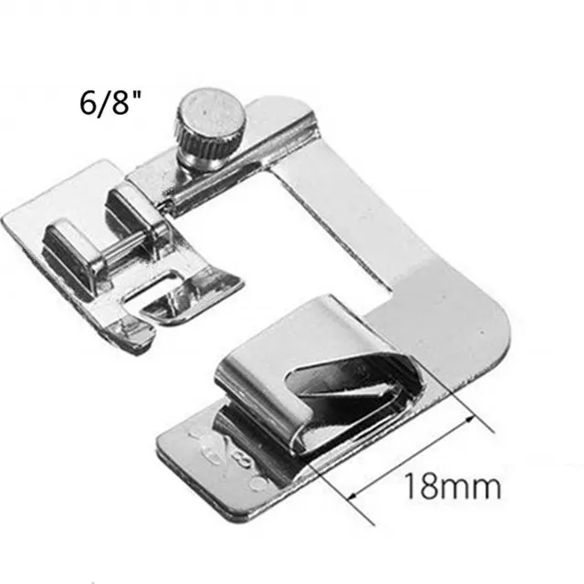HM-9907 Domestic Multi-Function Machine ,Compatible With Brother,Janome,Singer,Feiyue Shell Hemmer Presser Foot,Metal Material 