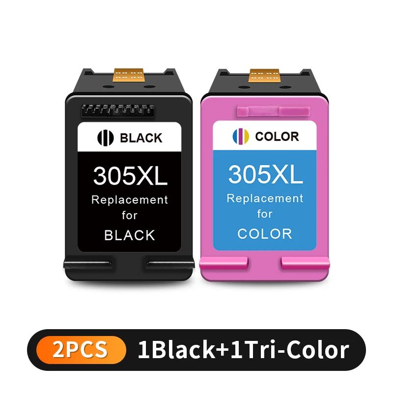 305XL Ink Cartridge Replacement For HP 305 HP305 Compatible DeskJet Series 4100 4110 4120 4121 2700 2722 Printer Cartridges XL