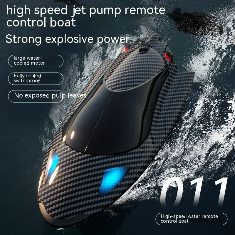 

New 2.4g Adult And Children's Electric Speedboat Racing Boat, Water Toy Boat, High-speed Vortex Jet Remote-controlled Boat