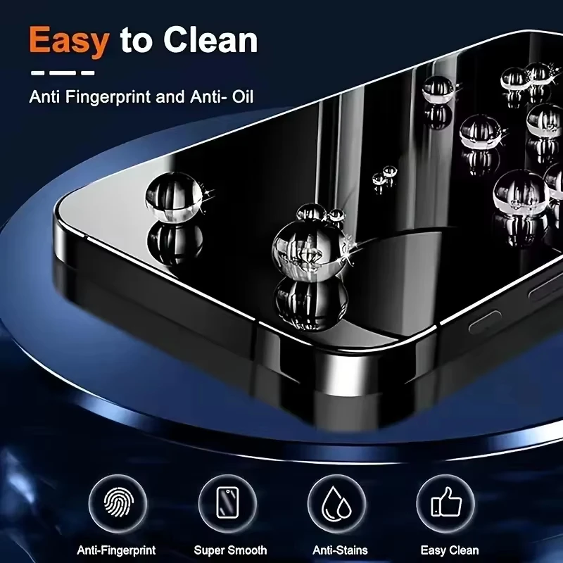 3PCS Privacy Tempered Glass Screen Protector