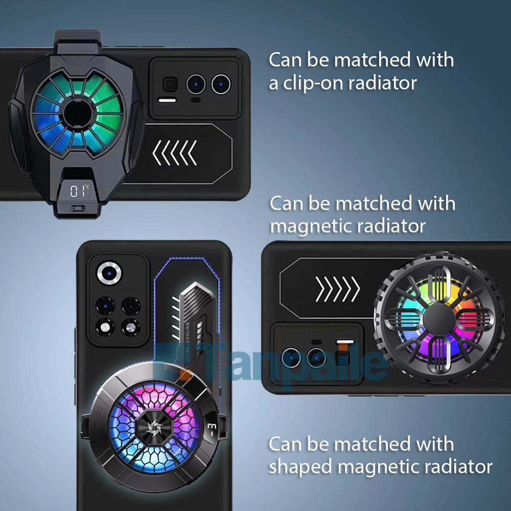 Enhanced Cooling Shockproof Silicone Case with Heat Dissipation