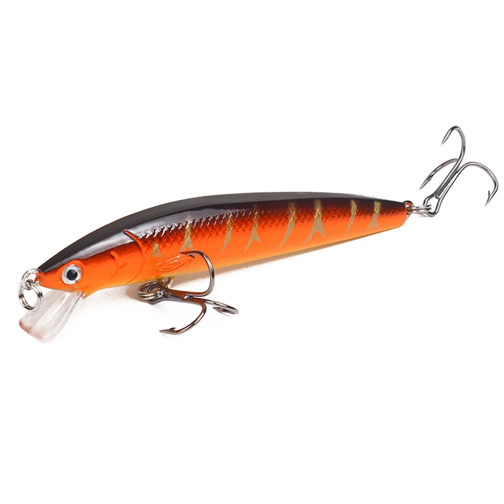 10cm Hard Bait Realistic Design Outdoor Fishing Depth 0.5-1.5M Length 10cm Lifelike Design Minnow Fishing Lures