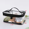Transparent PVC Cosmetic Bag For Women Waterproof Clear Makeup Bags Beauty Case Make Up Organizer Storage Bath Toiletry Wash Bag 6