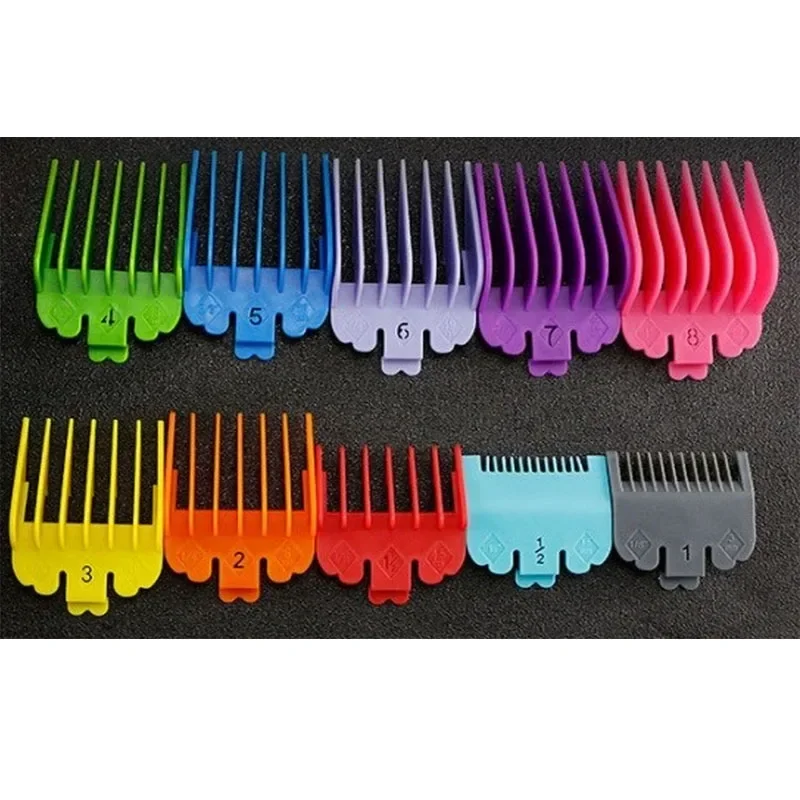 Haircut Positioning Comb 10pcs/set 1.5-25mm professional haircut positioning comb