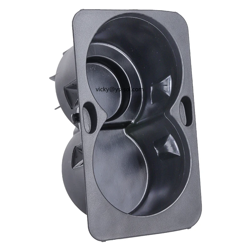 

YUESHEN custom black front armrest water cup holder for VW Passat B6 B7 magotan cup holder tray