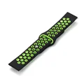 6 black and green