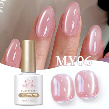 BORN PRETTY 10ml Water Light Cat Magnetic Gel Ultra Shine Glitter Semi Permanent Soak Off UV Gel Nail Art Varnish Manicure
