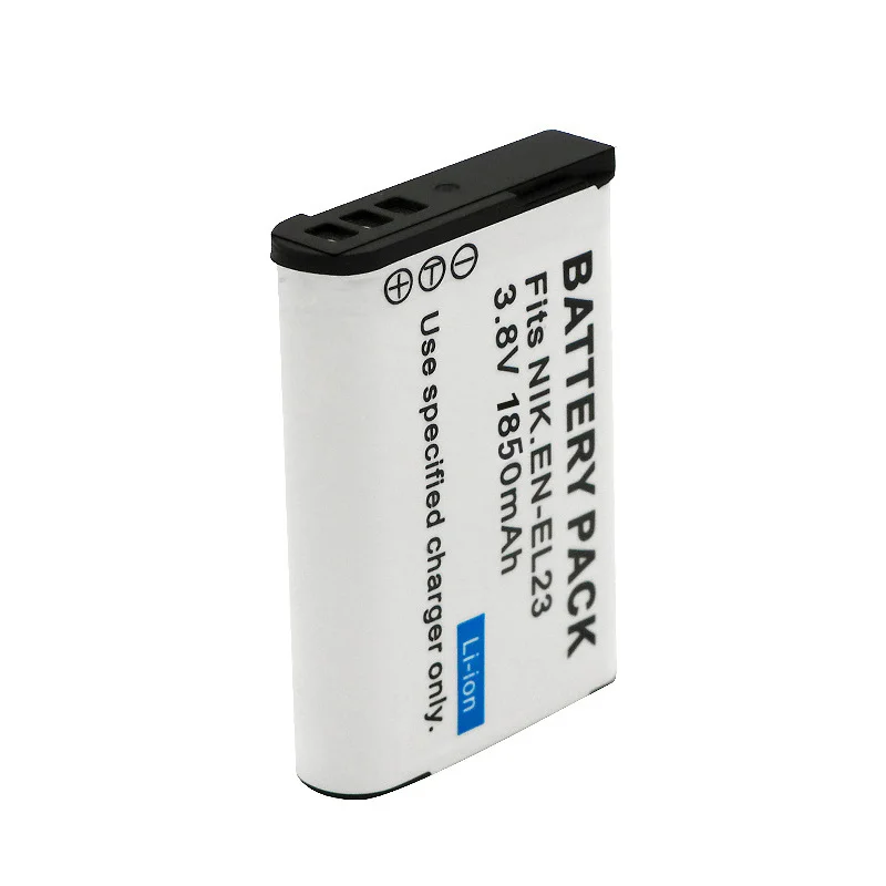 Original 1850mah EN-EL23 ENEL23 EN EL23 Battery For Nikon COOLPIX P900 P900s P610 P610s P600 B700 S810c Camera