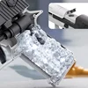 Hot Mini Desert Eagle Mechanical Continuous Firing Water Gun Small Pistol Summer Outdoor Beach Poor Toy Shoot Water Gun for Kids 2