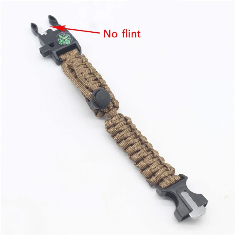Outdoor Multi-Function Paracord Survival Bracelet - Ultimate Camping & Adventure Gear