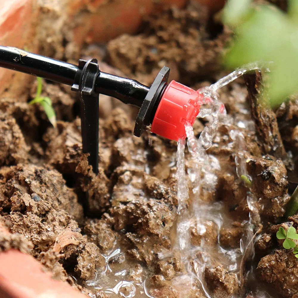 Irrigation Sprinklers Adjustable 4/7mm Micro Nozzles 50Pcs For Flower Beds Vegetable Anti-Clogging