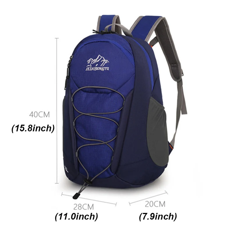 New 25L Mountaineering Waterproof Backpack Men Climbing Sport Bags Unisex Hiking Backpacks Outdoor Camping Travel Bag For Men