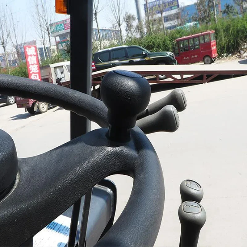 1PC Forklift Forklift Handball Booster Handle Crank Handle Heli Hang Fork Steering Wheel Ball Head Loader Fork
