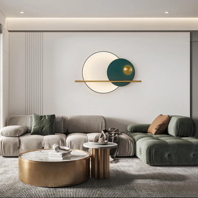 

Разноцветное металлическое бра для гостиной, Современная Минималистичная лампа в стиле арт-деко, разные стили, Прямая поставка