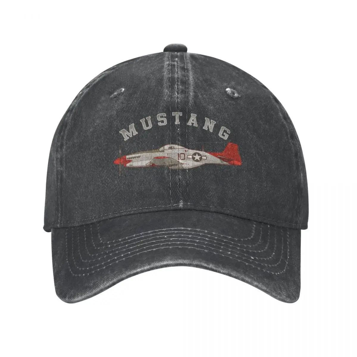 The P51 Mustang Fighter Cowboy Hat Snap Back Hat Donna Cap Men'S