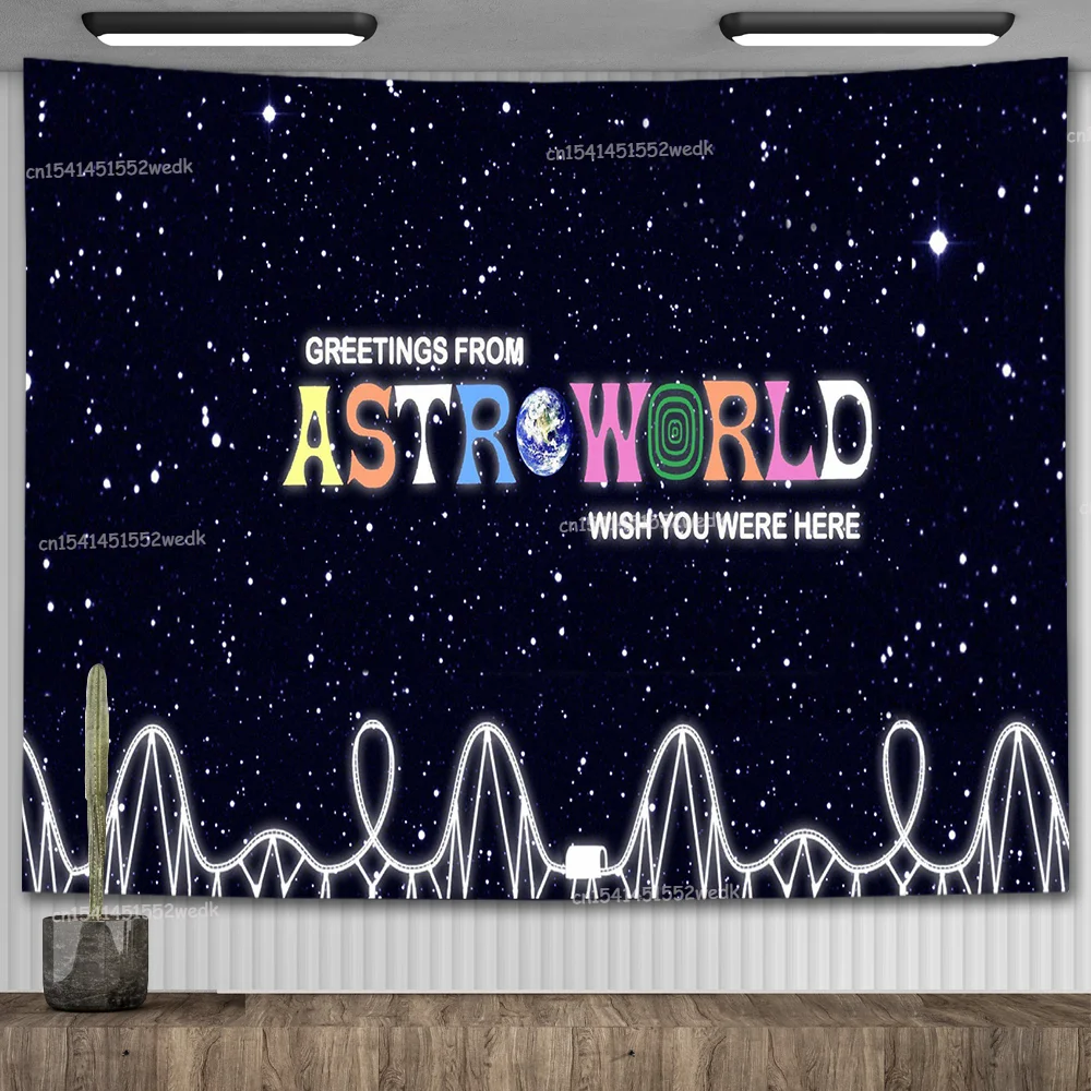 Look Mom I Astroworld Tapestry Amazon Hanging Tapestry Cactus Jack