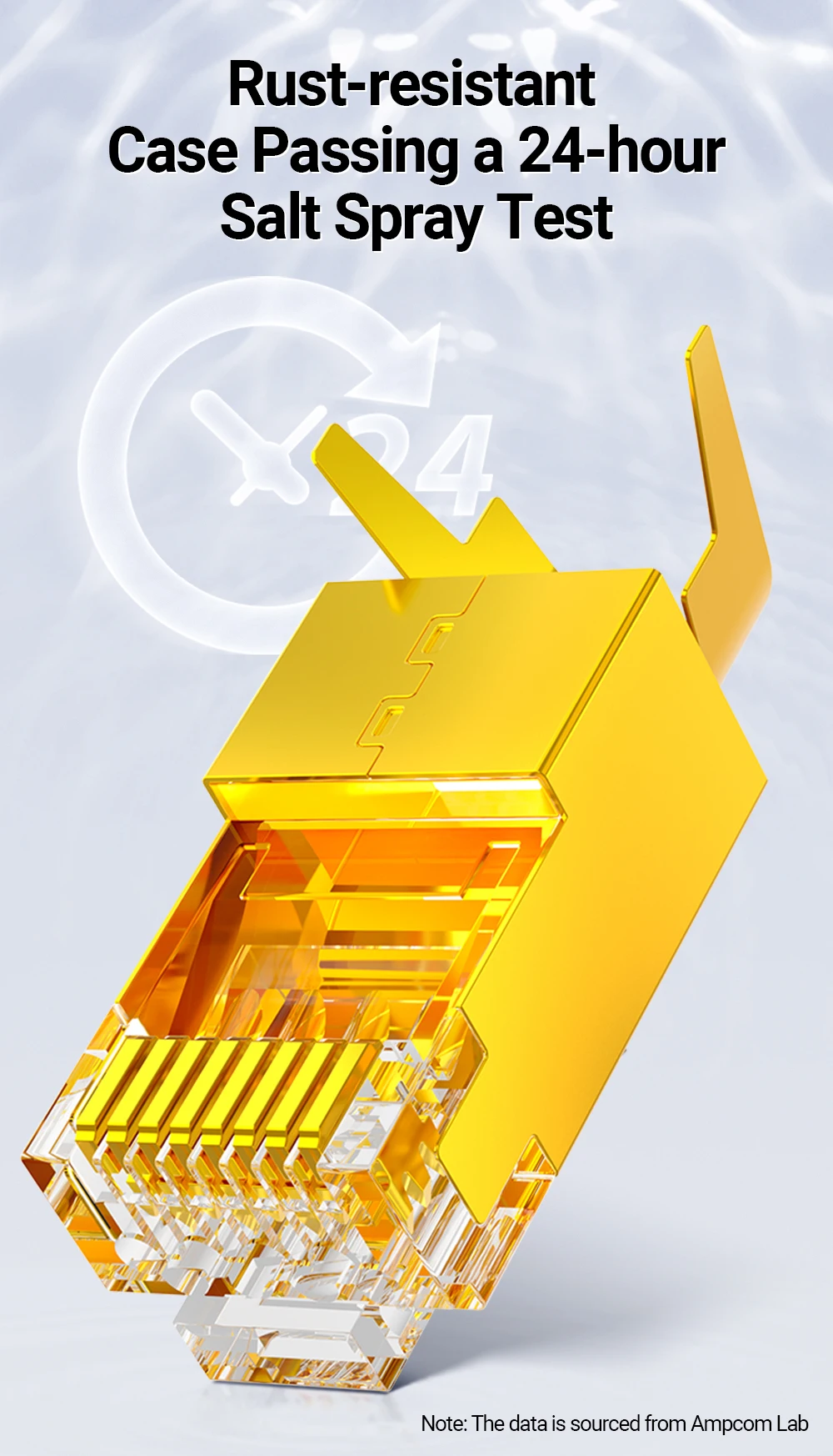 da tomada cat6a rj 45 ethernet para