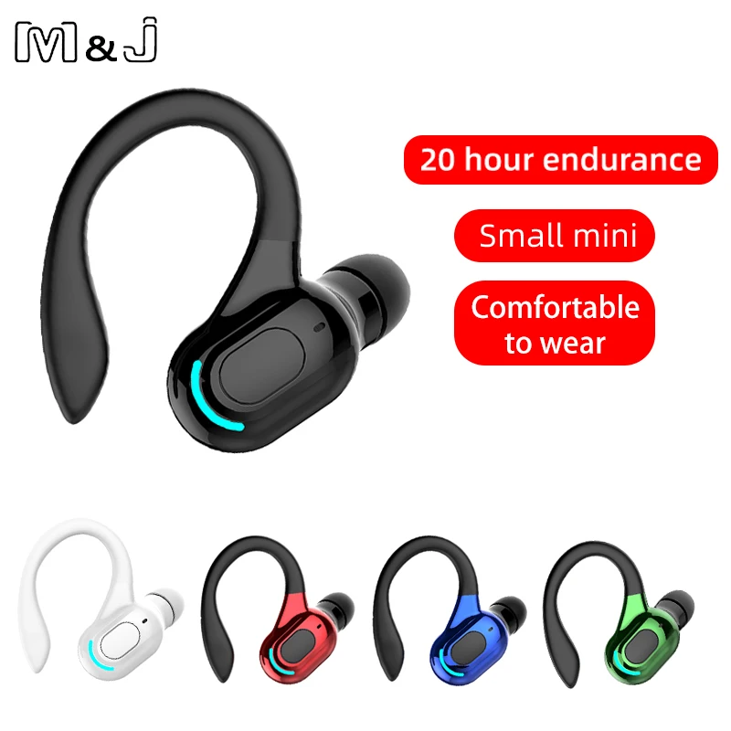 M&J F8 mono small stereo earbuds hidden invisible earpiece micro mini wireless headset bluetooth earphone headphone for phone