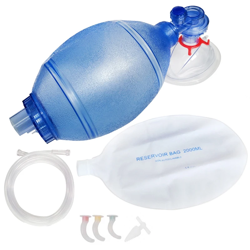 1PC Adult/Child/Infant Resuscitation Ambu Bags 2000ml/1600ml Reservoir Bag Emergency Self-help Rescue Tool resuscitation bag