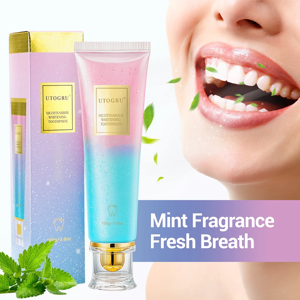 100g Niacinamide Whitening Refreshing Clean Teeth For Men And Women Fresh Breath Toothpaste To Remove Tooth Stains_voghion.com