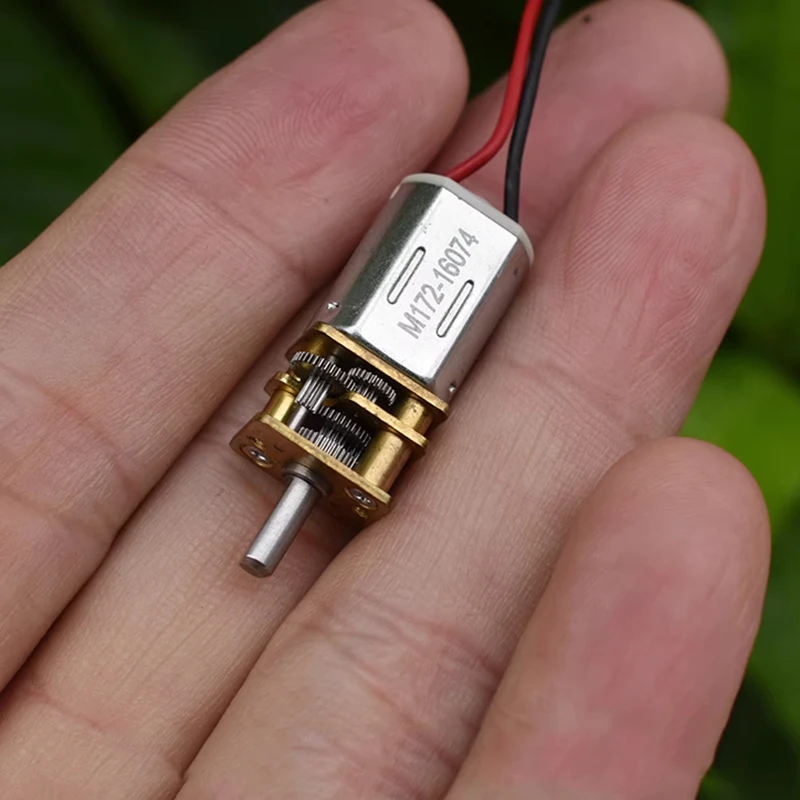 GA12-N20 미니 풀 메탈 기어 모터 DC 5V-6V 29RPM-35RPM 저속 D-샤프트 마이크로 N20 기어 박스 감속 모터 대형 토크
