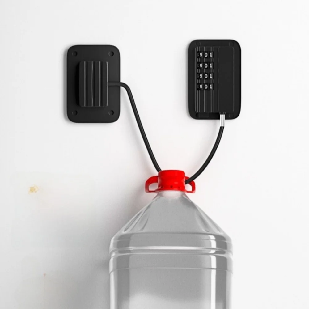 Adjustable ABS Metal Safety Lock for Refrigerator Doors and Cabinets